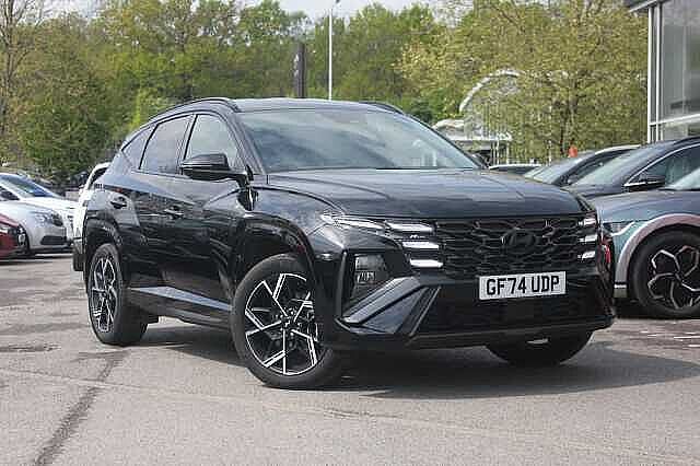 Hyundai TUCSON ESTATE 1.6T Plug-in Hybrid N Line 5dr 4WD Auto Black