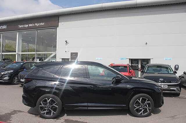 Hyundai TUCSON ESTATE 1.6T Plug-in Hybrid N Line 5dr 4WD Auto Black