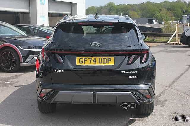 Hyundai TUCSON ESTATE 1.6T Plug-in Hybrid N Line 5dr 4WD Auto Black