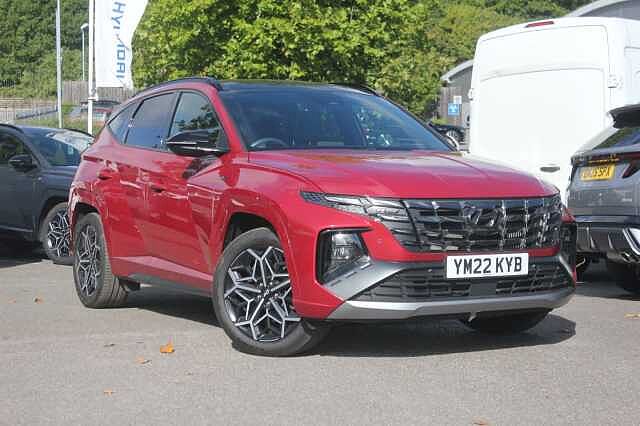 Hyundai TUCSON 1.6 TGDi N Line S 5dr 2WD Red