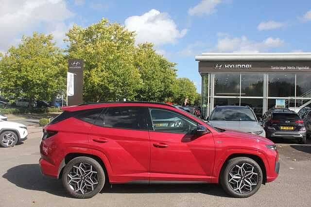 Hyundai TUCSON 1.6 TGDi N Line S 5dr 2WD Red