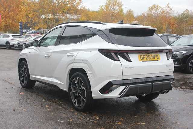 Hyundai TUCSON 1.6T Plug-in Hybrid N Line S 5dr Auto White