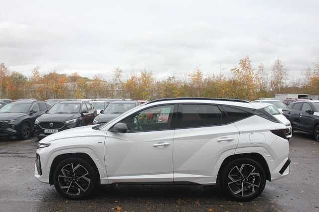 Hyundai TUCSON 1.6T Plug-in Hybrid N Line S 5dr Auto White