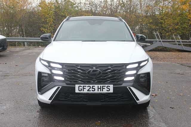 Hyundai TUCSON 1.6T Plug-in Hybrid N Line S 5dr Auto White
