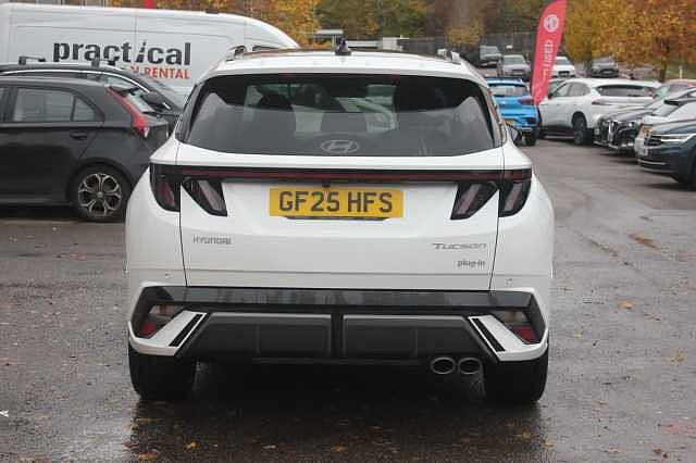 Hyundai TUCSON 1.6T Plug-in Hybrid N Line S 5dr Auto White