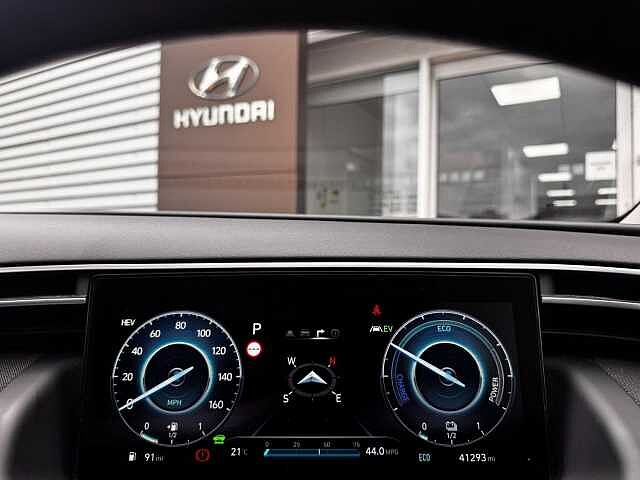 Hyundai TUCSON 1.6 h T-GDi 13.8kWh Ultimate Auto 4WD Euro 6 (s/s) 5dr Blue