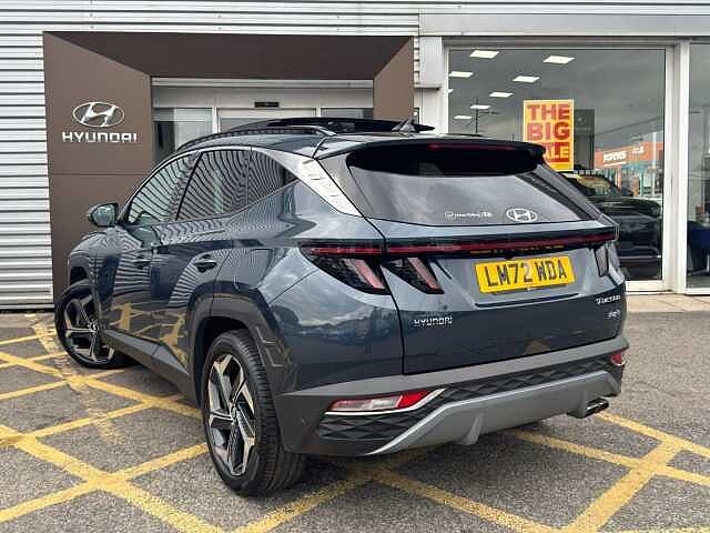 Hyundai TUCSON 1.6 h T-GDi 13.8kWh Ultimate Auto 4WD Euro 6 (s/s) 5dr Blue