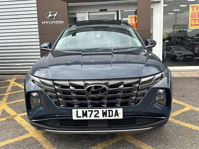 Hyundai TUCSON 1.6 h T-GDi 13.8kWh Ultimate Auto 4WD Euro 6 (s/s) 5dr Blue
