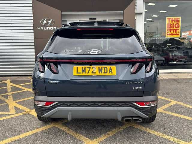 Hyundai TUCSON 1.6 h T-GDi 13.8kWh Ultimate Auto 4WD Euro 6 (s/s) 5dr Blue