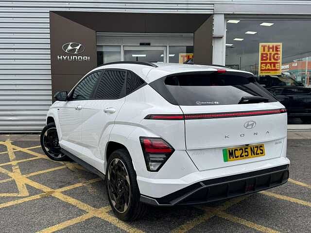 Hyundai KONA 65.4kWh N Line S Auto 5dr White
