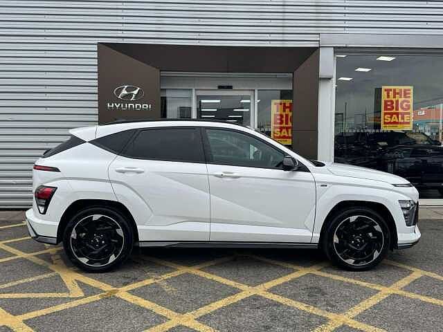 Hyundai KONA 65.4kWh N Line S Auto 5dr White