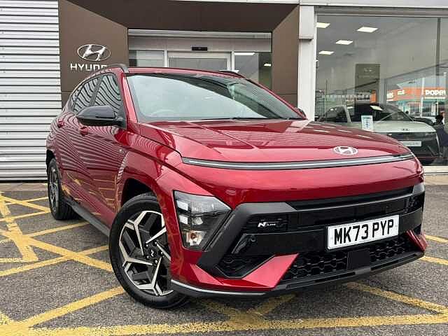Hyundai KONA 1.6 h-GDi N Line DCT Euro 6 (s/s) 5dr Red