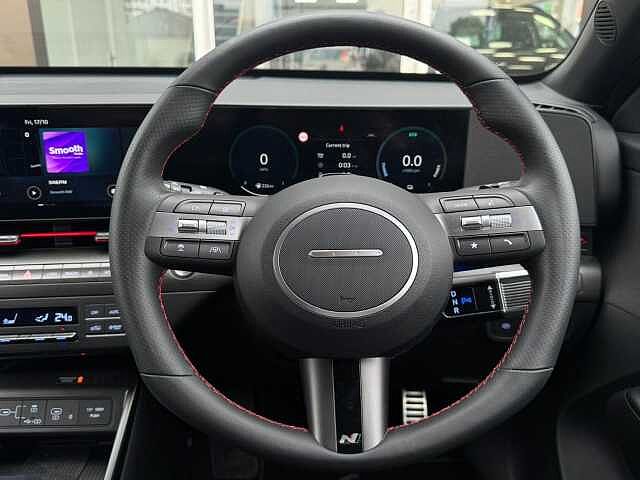 Hyundai KONA 1.6 h-GDi N Line DCT Euro 6 (s/s) 5dr Red