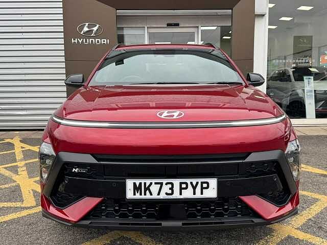 Hyundai KONA 1.6 h-GDi N Line DCT Euro 6 (s/s) 5dr Red