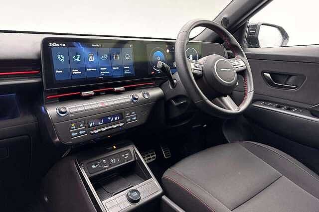 Hyundai KONA 1.6 h-GDi N Line DCT Euro 6 (s/s) 5dr Black