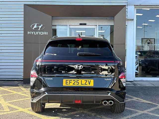 Hyundai KONA 1.6 h-GDi N Line DCT Euro 6 (s/s) 5dr Black