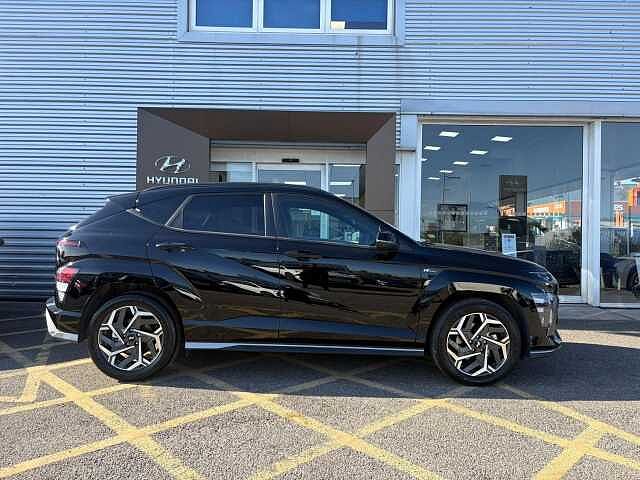 Hyundai KONA 1.6 h-GDi N Line DCT Euro 6 (s/s) 5dr Black