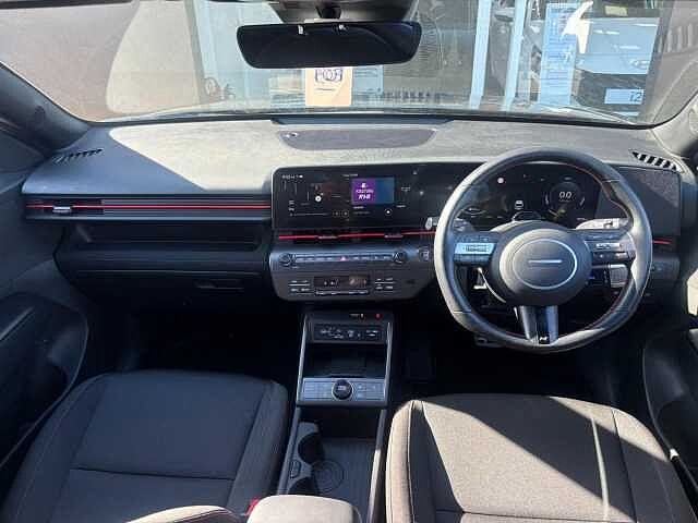 Hyundai KONA 1.6 h-GDi N Line DCT Euro 6 (s/s) 5dr Black