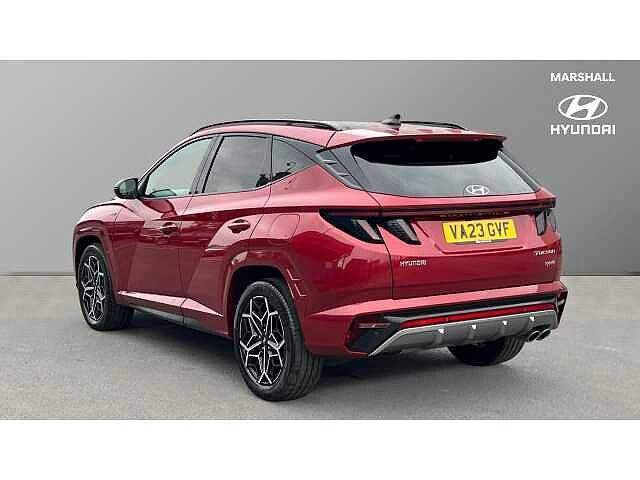 Hyundai TUCSON 1.6 TGDi Hybrid 230 N Line S 5dr 2WD Auto RED