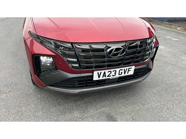 Hyundai TUCSON 1.6 TGDi Hybrid 230 N Line S 5dr 2WD Auto RED