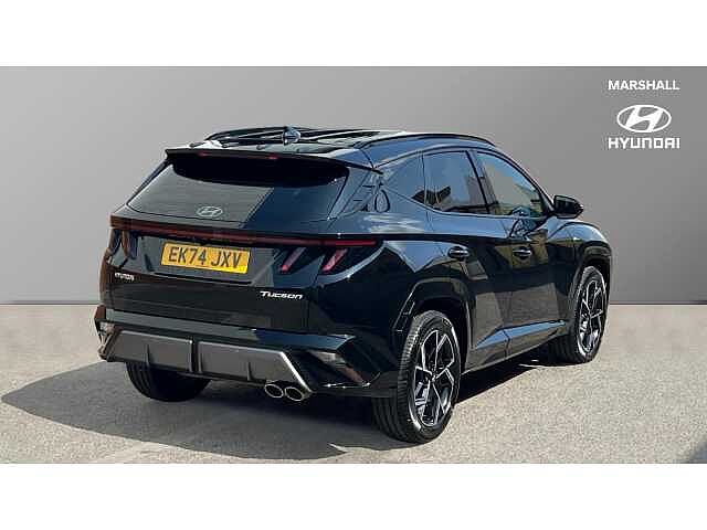 Hyundai TUCSON 1.6T N Line 5dr Black