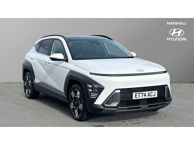 Hyundai KONA 1.6 Hybrid 129 Ultimate 5dr DCT White
