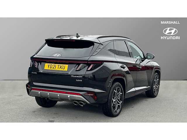 Hyundai TUCSON 1.6 TGDi Hybrid 230 N Line 5dr 2WD Auto Black