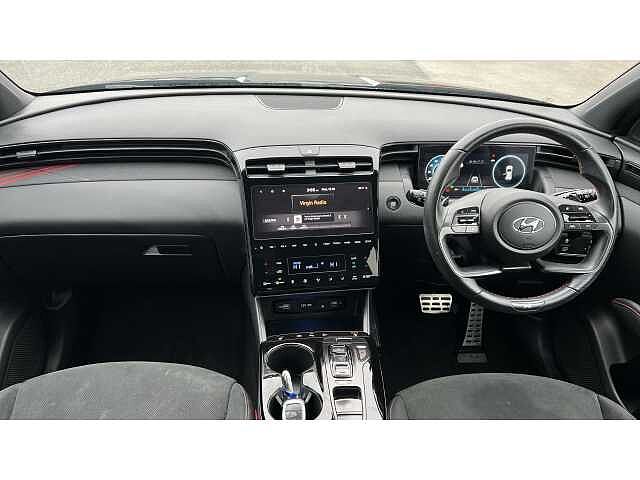 Hyundai TUCSON 1.6 TGDi Hybrid 230 N Line 5dr 2WD Auto Black