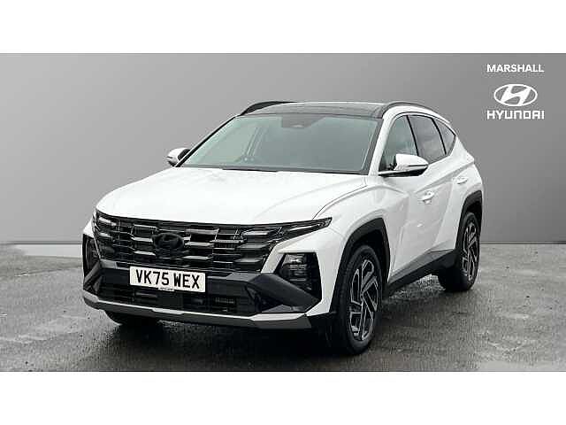 Hyundai TUCSON Tucson 1.6T Hybrid 215ps Ultimate AU Atlas White