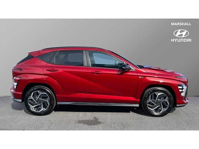 Hyundai KONA KONA 1.6T 138 N Line 5dr Red