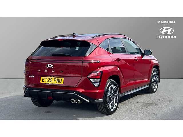 Hyundai KONA KONA 1.6T 138 N Line 5dr Red