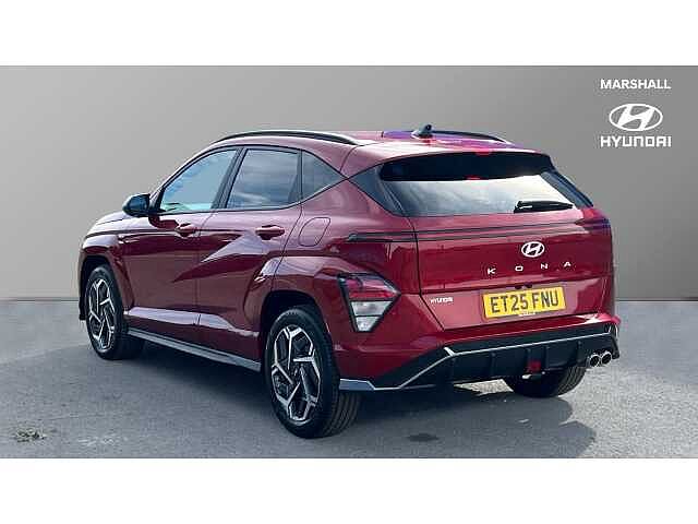 Hyundai KONA KONA 1.6T 138 N Line 5dr Red
