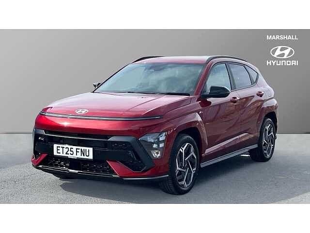 Hyundai KONA KONA 1.6T 138 N Line 5dr Red