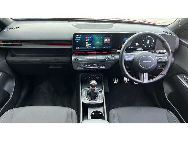 Hyundai KONA KONA 1.6T 138 N Line 5dr Red