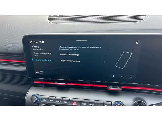 Hyundai KONA KONA 1.6T 138 N Line 5dr Red