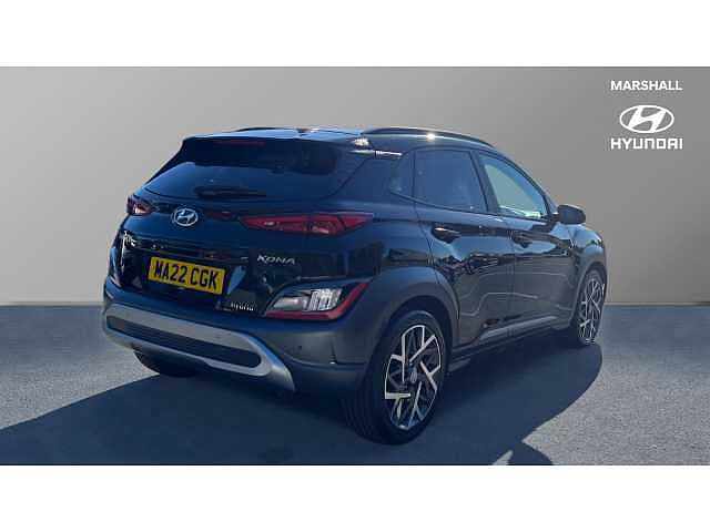 Hyundai KONA 1.6 GDi Hybrid Ultimate 5dr DCT BLACK