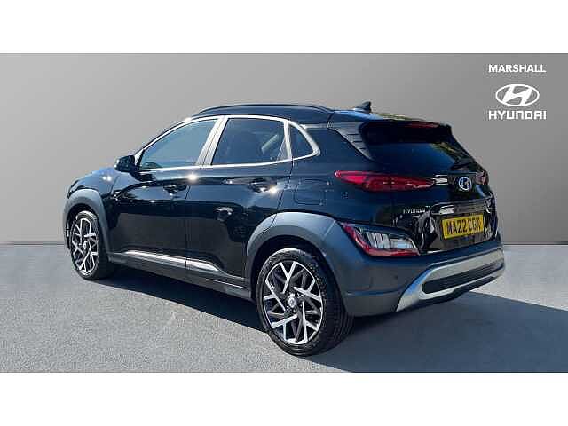 Hyundai KONA 1.6 GDi Hybrid Ultimate 5dr DCT BLACK
