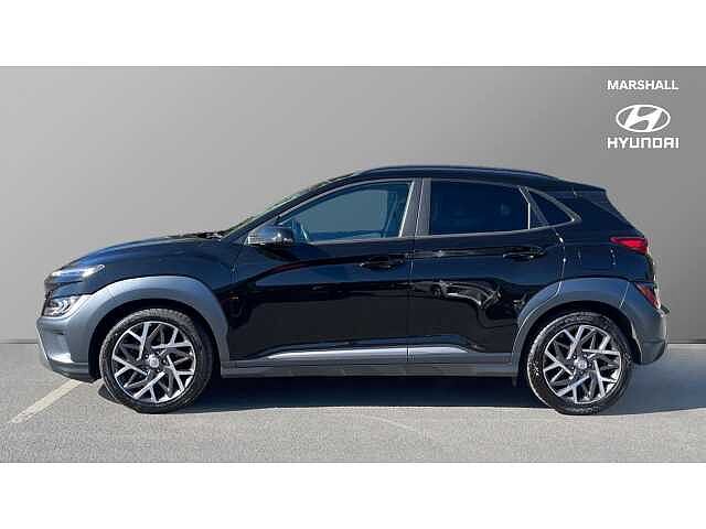 Hyundai KONA 1.6 GDi Hybrid Ultimate 5dr DCT BLACK