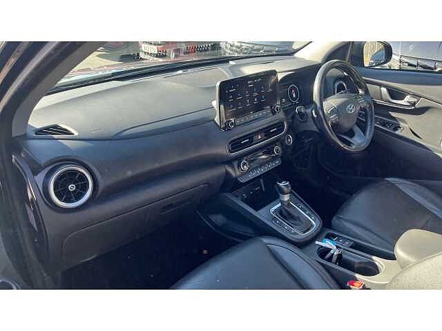 Hyundai KONA 1.6 GDi Hybrid Ultimate 5dr DCT BLACK