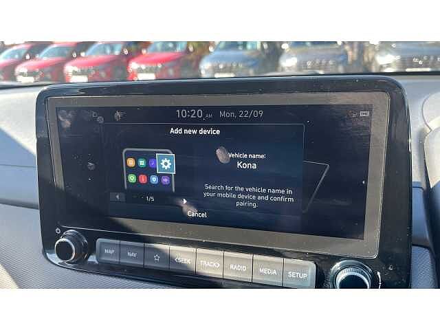 Hyundai KONA 1.6 GDi Hybrid Ultimate 5dr DCT BLACK