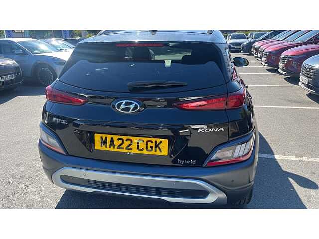 Hyundai KONA 1.6 GDi Hybrid Ultimate 5dr DCT BLACK