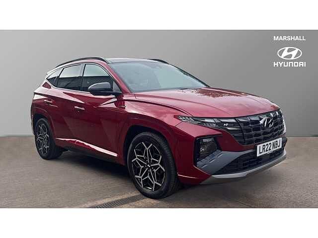 Hyundai TUCSON 1.6 TGDi Hybrid 230 N Line S 5dr 2WD Auto Red