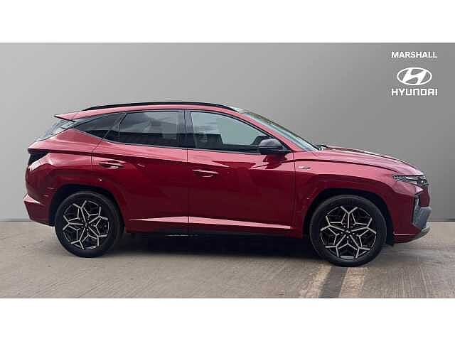Hyundai TUCSON 1.6 TGDi Hybrid 230 N Line S 5dr 2WD Auto Red