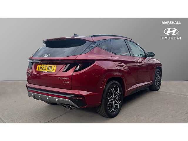 Hyundai TUCSON 1.6 TGDi Hybrid 230 N Line S 5dr 2WD Auto Red