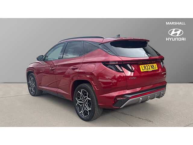 Hyundai TUCSON 1.6 TGDi Hybrid 230 N Line S 5dr 2WD Auto Red