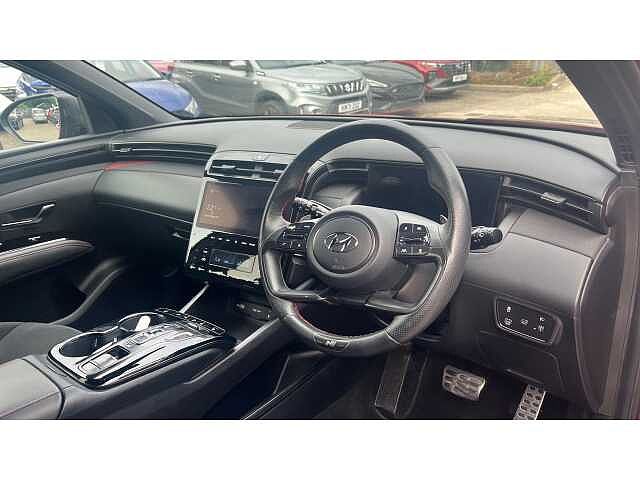Hyundai TUCSON 1.6 TGDi Hybrid 230 N Line S 5dr 2WD Auto Red