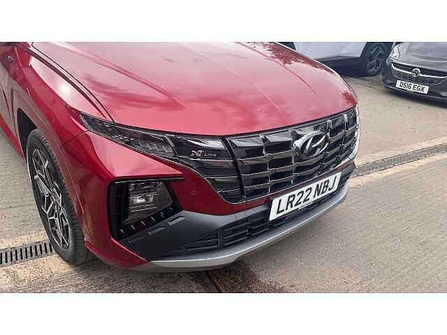 Hyundai TUCSON 1.6 TGDi Hybrid 230 N Line S 5dr 2WD Auto Red