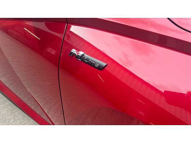 Hyundai TUCSON 1.6 TGDi Hybrid 230 N Line S 5dr 2WD Auto Red