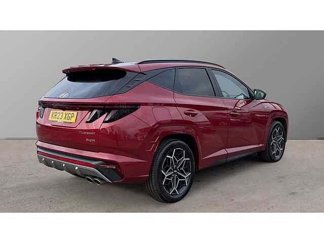 Hyundai TUCSON 1.6 TGDi Plug-in Hybrid N Line S 5dr 4WD Auto RED