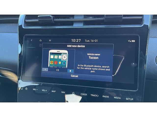 Hyundai TUCSON 1.6 TGDi Plug-in Hybrid N Line S 5dr 4WD Auto RED